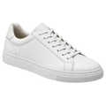 Premium Minimalist Leather Trainers – Classic White | THORNVIQUE
