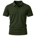 Premium Cotton Piqué Polo Shirt – Dark Forest Green | THORNVIQUE