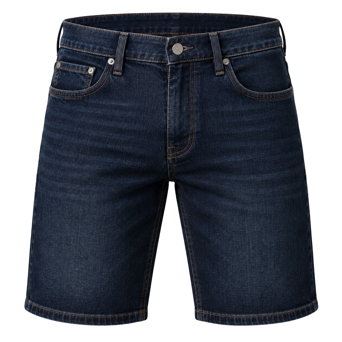 Premium Regular Fit Denim Shorts – Dark Indigo | THORNVIQUE